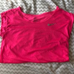 Pink nike Athletic tee